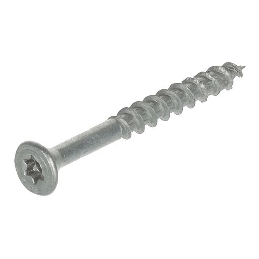 Spax Screw for chipboard, 6,0x60/37 mm, TX (T30), flat countersunk head, white zinc (200 pcs pack)