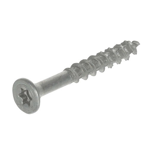 Spax Screw for chipboard, 6,0x50/32 mm, TX (T30), flat countersunk head, white zinc (200 pcs pack)