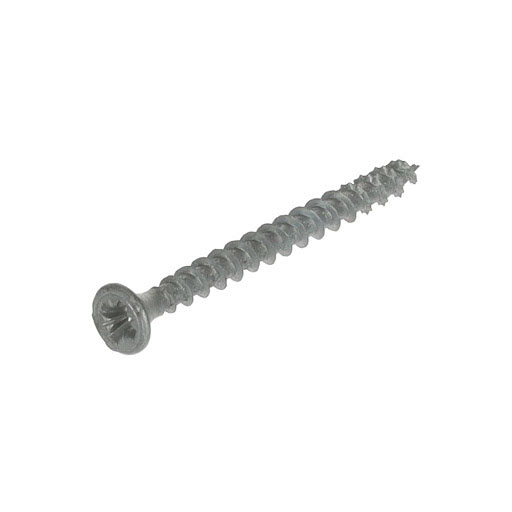 Spax Screw for chipboard, 3,5x40 mm, PZ (Z2), flat countersunk head, white zinc (1000 pcs pack)