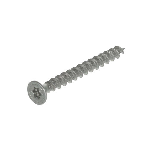 Spax Screw for chipboard, 4,0x40 mm, TX (T20), flat countersunk head, white zinc (1000 pcs pack)