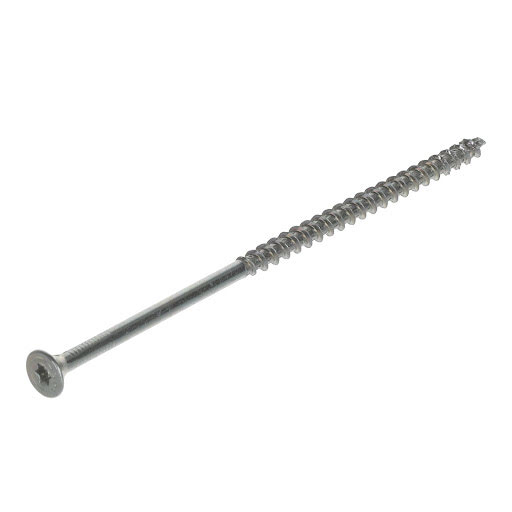 Spax Screw for chipboard, 5,0x120/69 mm, TX (T20), flat countersunk head, white zinc (200 pcs pack)