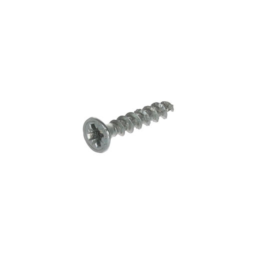 Spax Screw for chipboard, 3,5x20 mm, PZ (Z2), flat countersunk head, white zinc (1000 pcs pack)