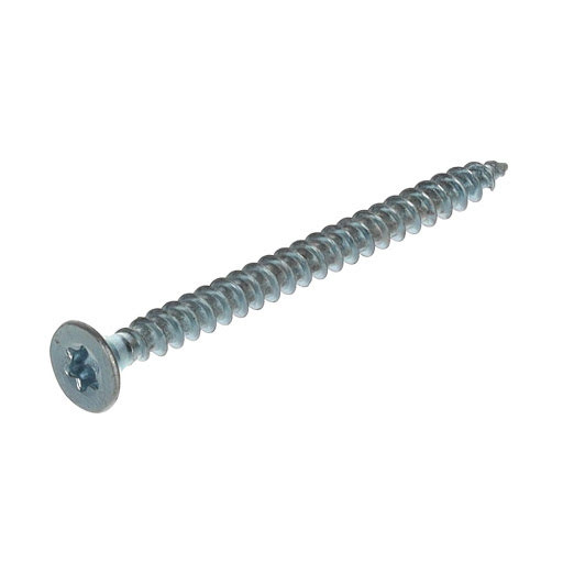 Riex Screw 4,0x50 mm, TX (T20), countersunk, zinc white (500 pcs pack)