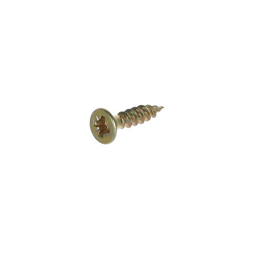 Riex Screw 3,5x16 mm, PZ, tête fraisée, boite 1000 pcs, zingué jaune