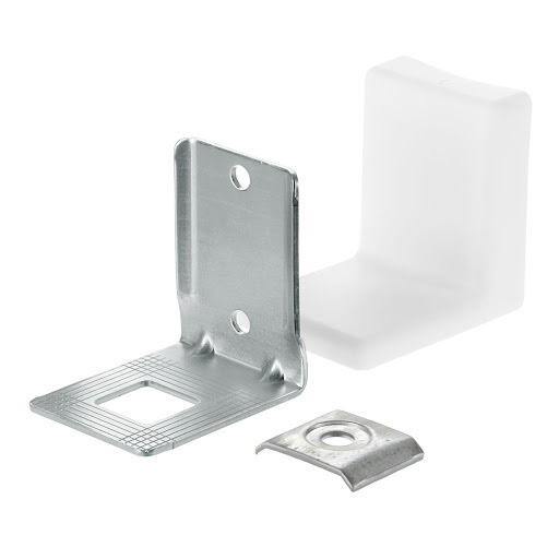 Riex JK41 Adjustable hanger for cabinets with the cover, white