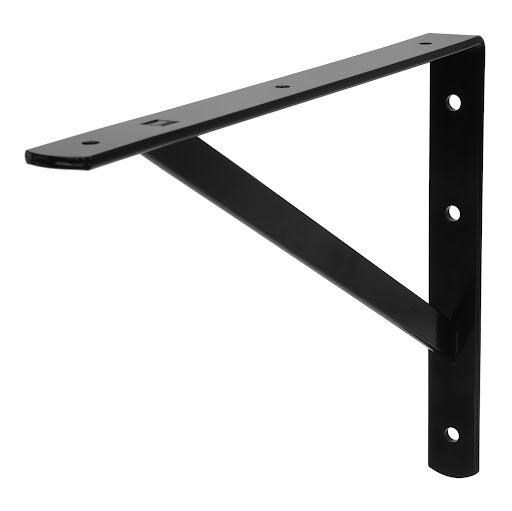 Riex JK25 Support étagère, 240x350x30 mm, T5, noir