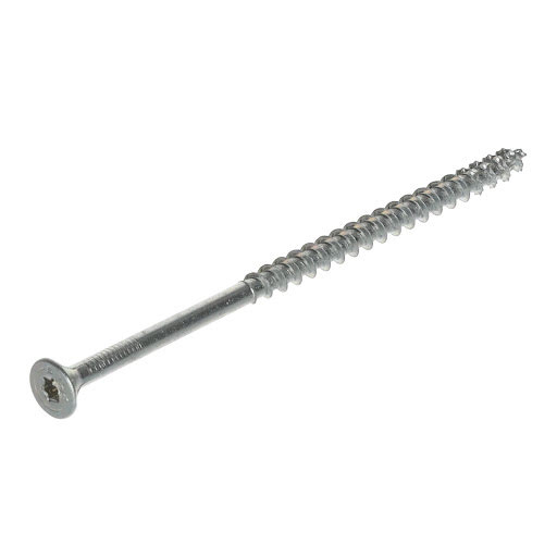 Spax Screw for chipboard, 5,0x100/61 mm, TX (T20), flat countersunk head, white zinc (200 pcs pack)