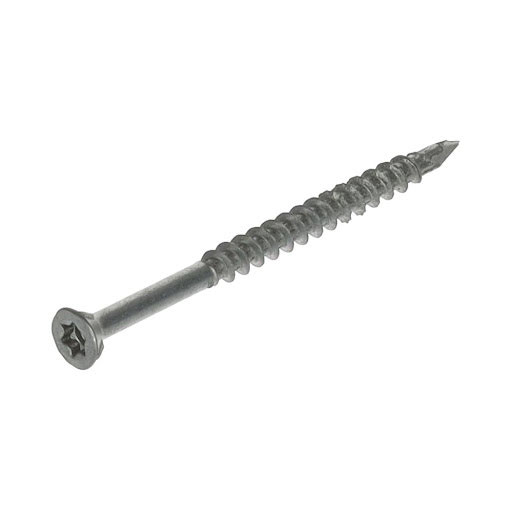 Spax Screw for MDF 3,5x50/35 mm, TX (T15) flat countersunk head, white zinc (200 pcs pack)