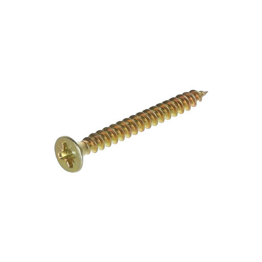Riex Screw 3,5x35 mm, PZ (PZ2), countersunk, zinc yellow (1000 pcs pack)
