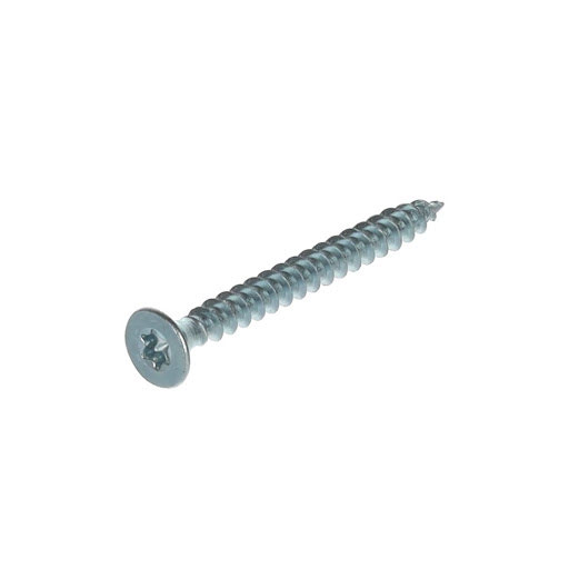 Riex Screw 3,5x35 mm, TX (T15), countersunk, white zinc (1000 pcs pack)