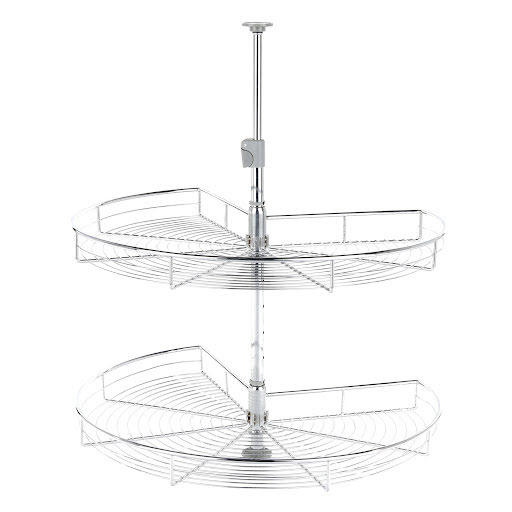 Riex GP13 karusel 270°, drôtené koše, W800, H600-750, chróm