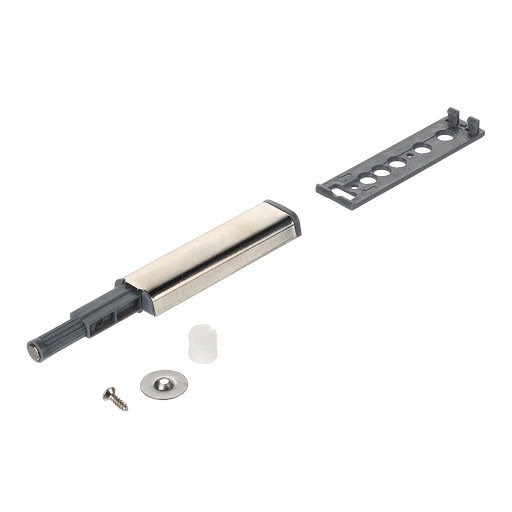 Riex NK35 Push for open, extern, 79 mm, magnet, argintiu