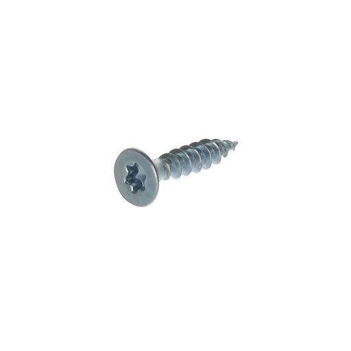 Riex Screw 4x20 mm, TX, șurub cap înecat, cutie 1000 buc, zinc alb