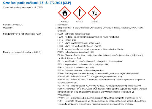 EC020101G00013 HRANICLEAN 08 - Cleaning Agent for Sensitive Surfaces Spray