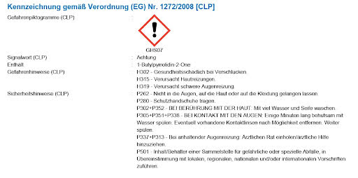 EC020101G00005 HRANICLEAN 04 - Cleaner of Hardened PUR Glue