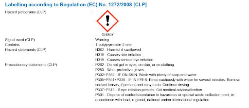 EC020101G00005 HRANICLEAN 04 - Cleaner of Hardened PUR Glue