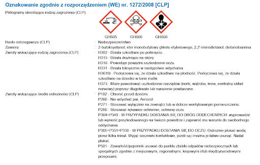 EC020101G00004 HRANICLEAN 07 - Concentrated Cleaning Agent for Paints and PVAc Glue