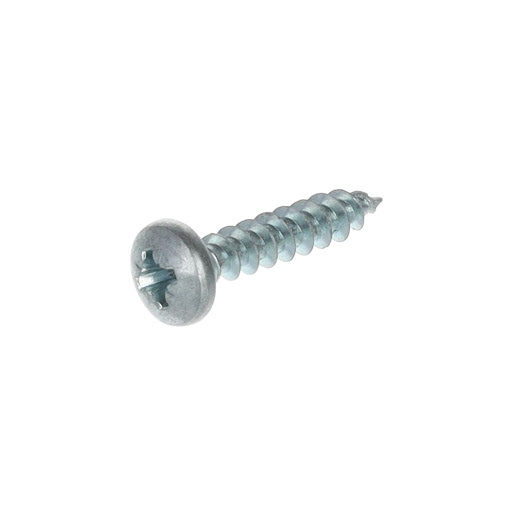 Riex Screw 4,0x30 mm, PZ (PZ2), pan head, white zinc (1000 pcs pack)
