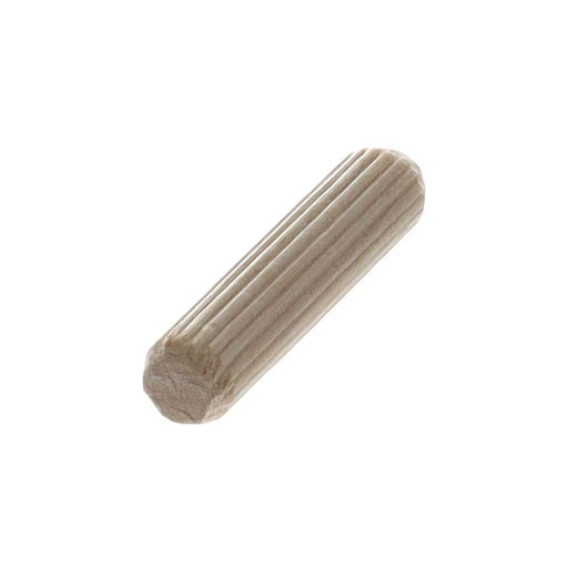 Riex JW55 Wooden dowel, 8x35 mm, with ribs, calibrated, birch (pack 8 650 pcs), F100%