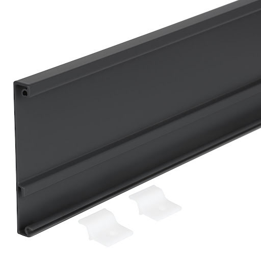 Riex ND30 Inner drawer accessories, front panel, 1200 mm, dark grey