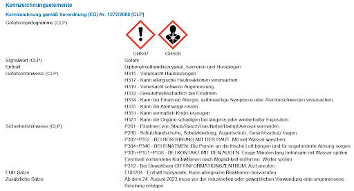 EC01040301G00003 HRANIPUR PUR 45 - PUR Prepolymer