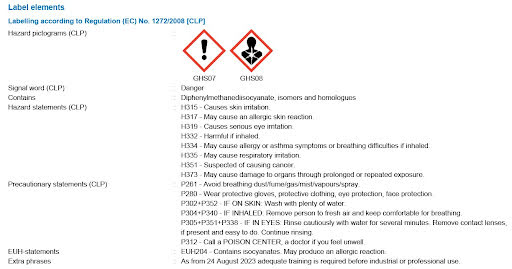 EC01040301G00003 HRANIPUR PUR 45 - PUR Prepolymer